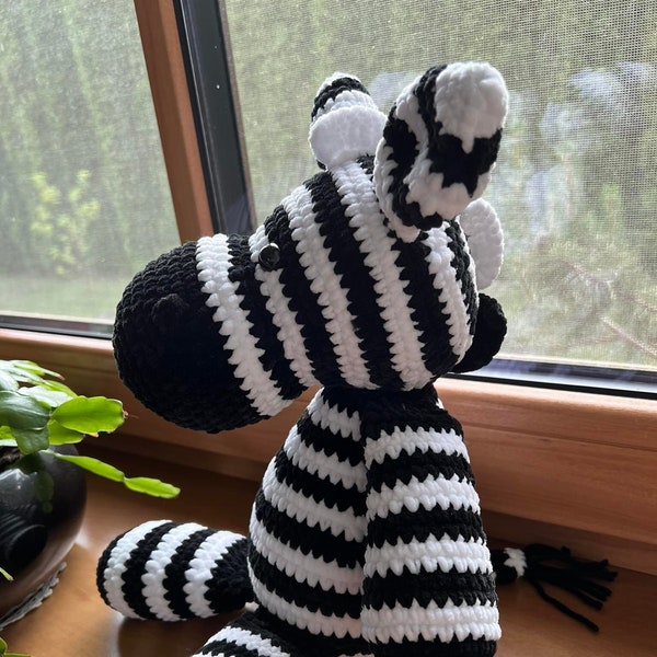 Zebra crochet pattern