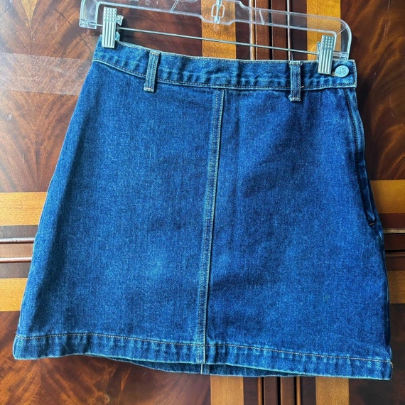 vintage 90s calvin klein jeans a line denim mini … - image 3