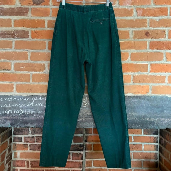 vtg made in the usa land's end high waist corduro… - image 5