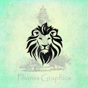 Lion SVG, PNG Cut File, Clipart, Lion SVG, Vector, Graphics