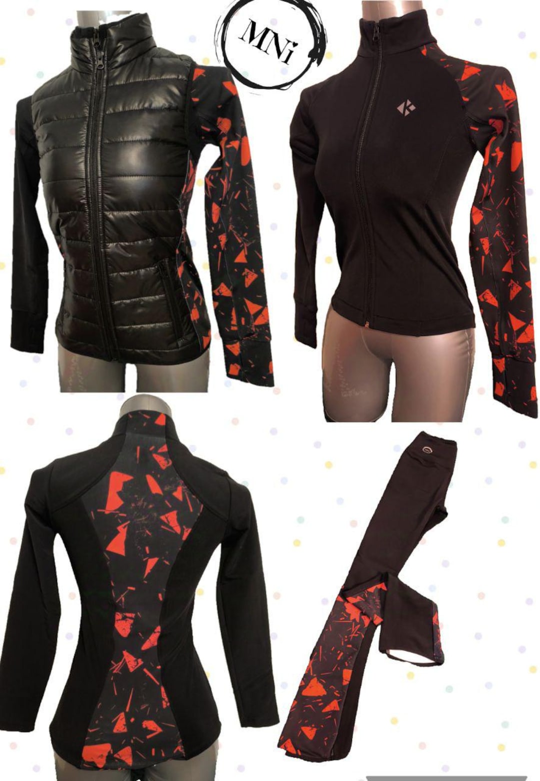 parti Set TERMICO SUPER CALDO per allenamento di pattinaggio