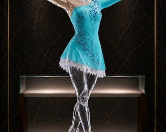 Competition dress - figure skating size 11-12 yrs