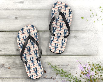 Flip Flops, Gift for Him, Beach Flip Flops, Pool Flip Flops, Fathers Day Gift, Mens Flip Flops, Birthday Gift, Black Flip Flops