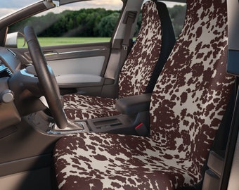 Car Seat Covers, Cow Seat Cover, Car Accessories, Gift for Him, Gift for Her, Birthday Gift, New Car Gift,