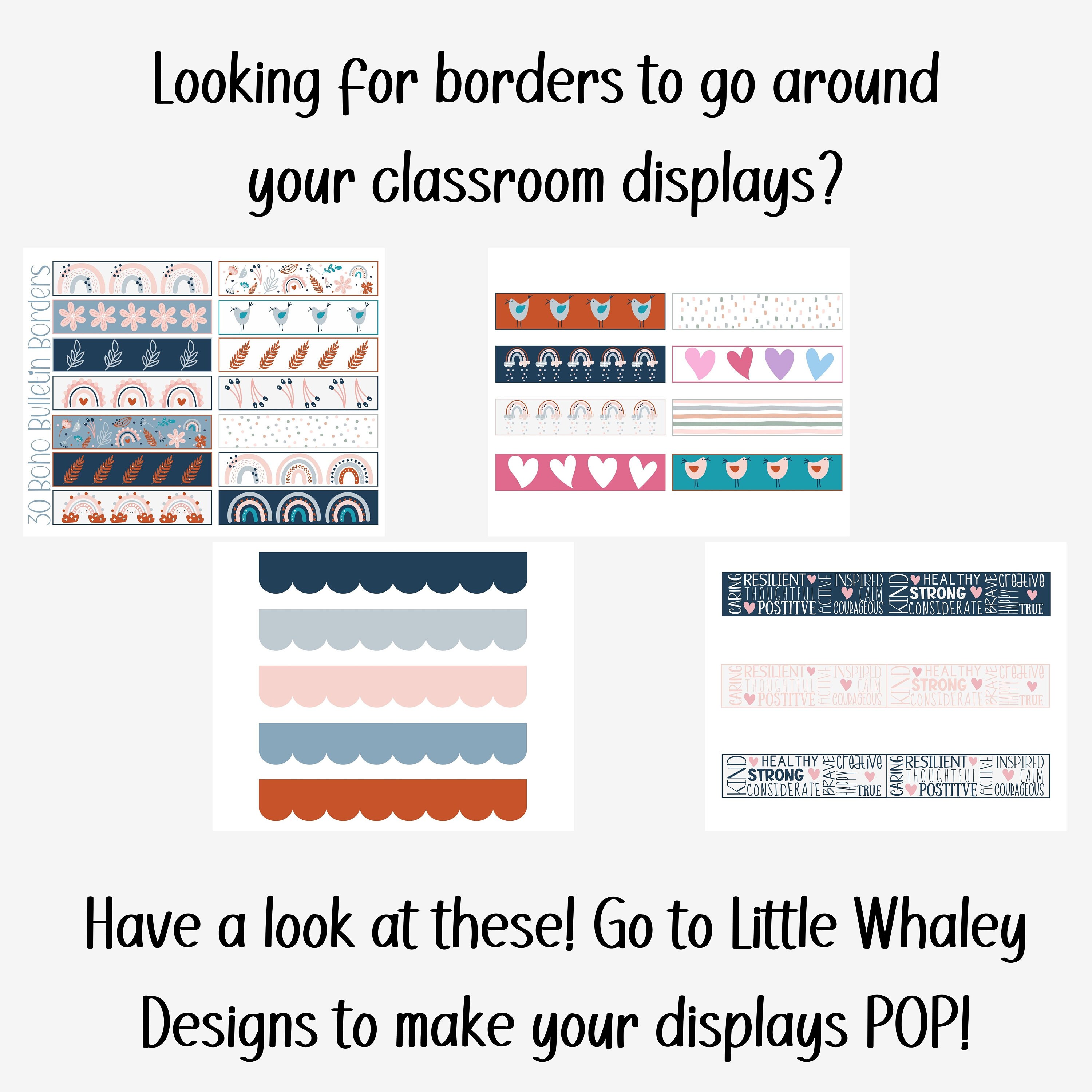Boho Reading Groups Organizer: Editable Classroom Display (digital ...