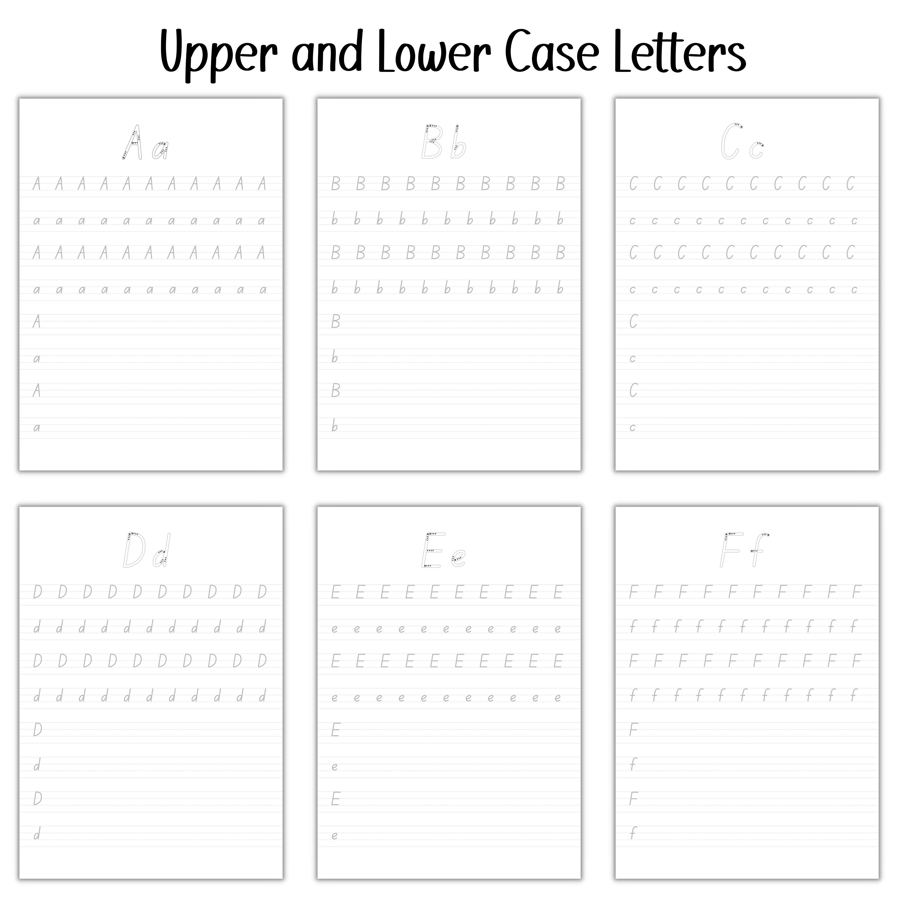Handwriting Practice, Letter Tracing Worksheets, Sight Word Practice ...