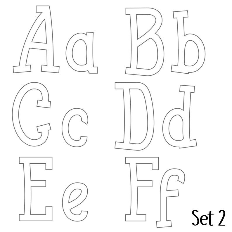 Printable Bulletin Board Lettering Pack Classroom Display Etsy