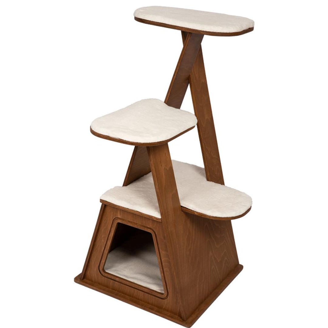 Luxury Pet Cat Tree House Condo Furniture Multi-Layer main image 0