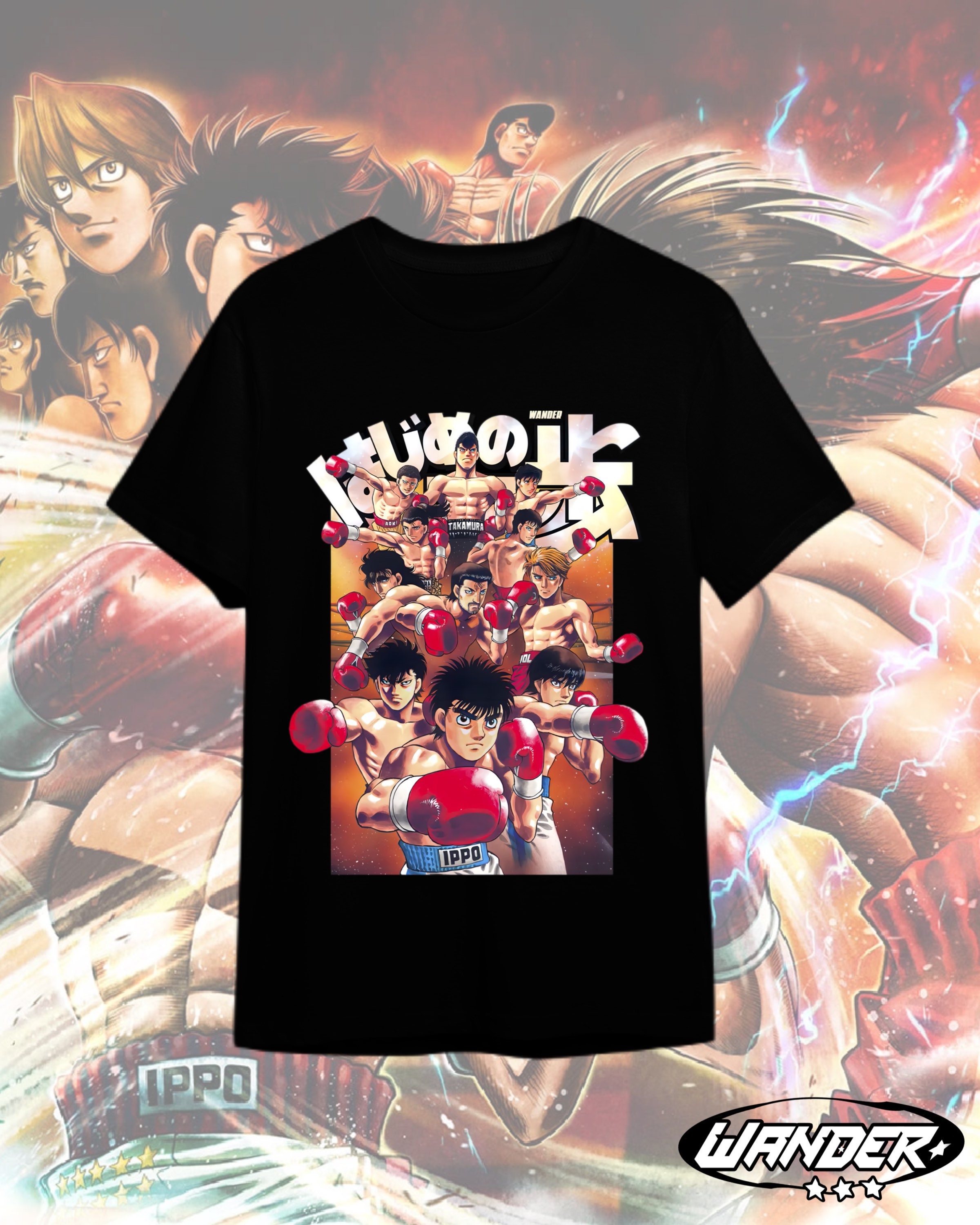 hajime no ippo, anime, ippo, boxing, hajime, kamogawa, takamura, Unisex  T-Shirt