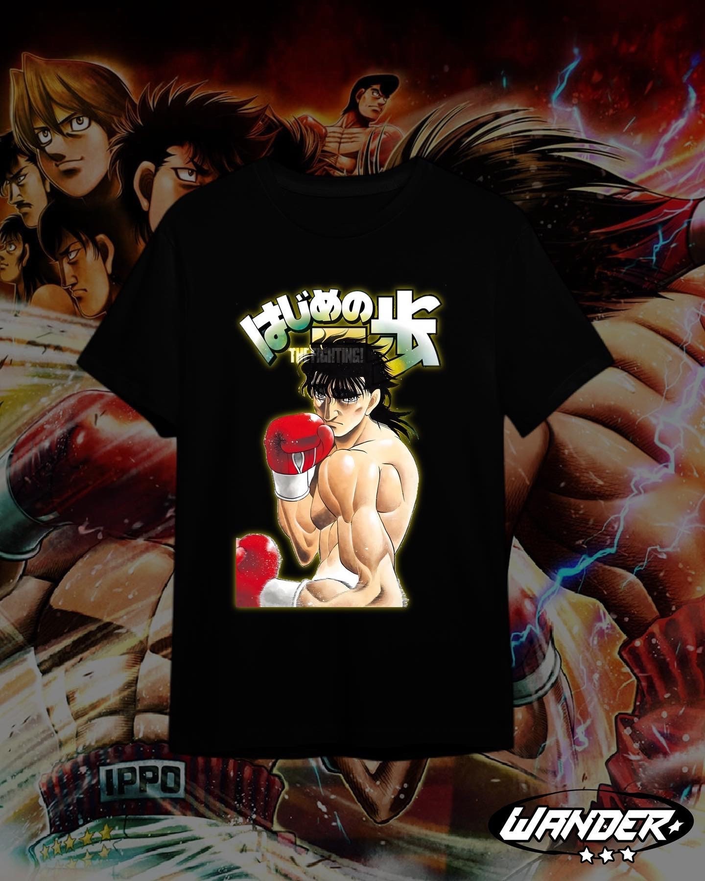 Reaper Boxer Tee Hajime No Ippo Merch Ippo Shirts Ippo 