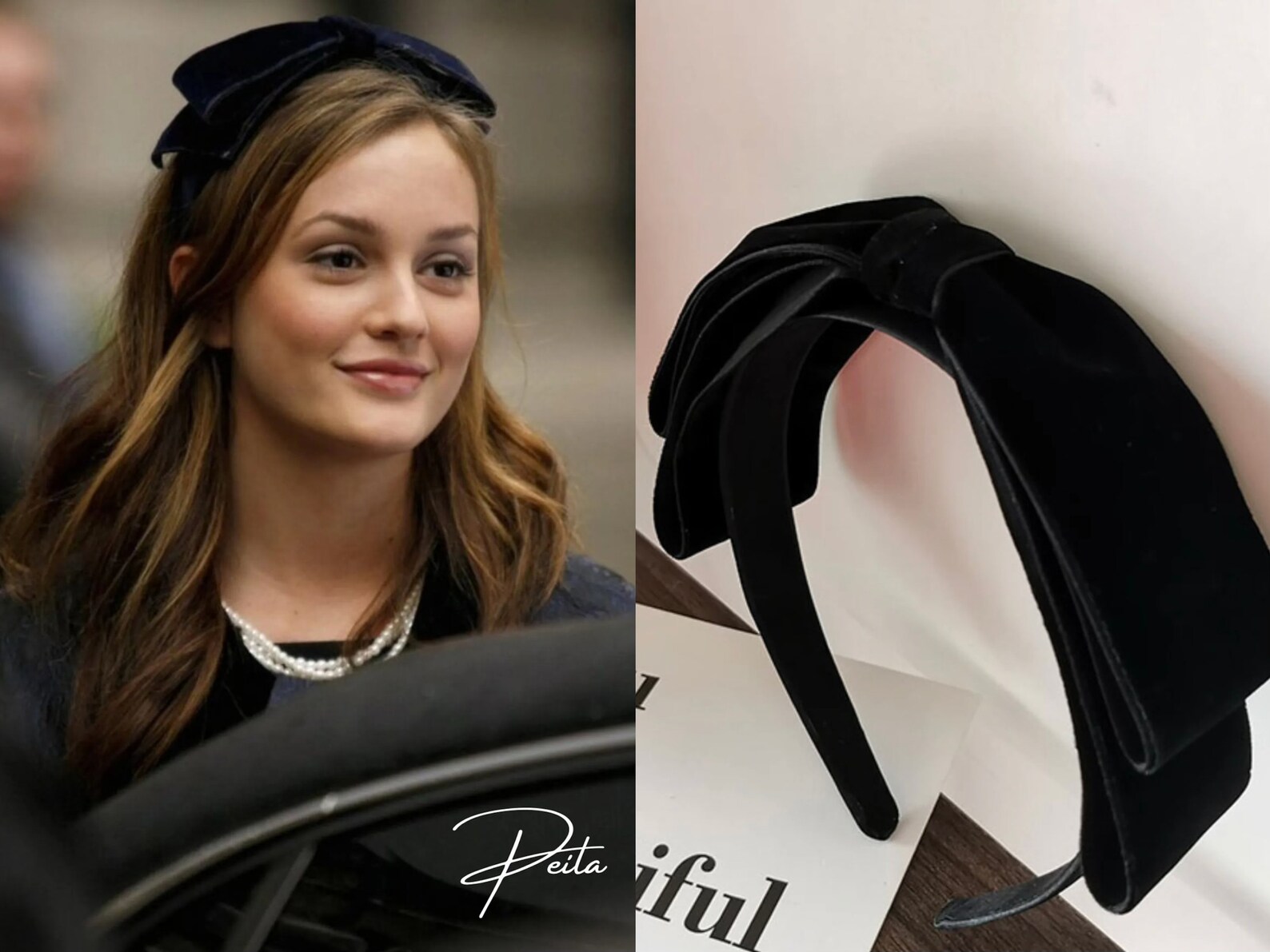 Women's High-grade Velvet Braided Headband Hai Produktbild-Vorschau 6