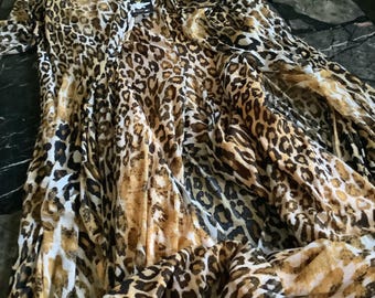 NWT vintage Anthony mark Hankins 2-piece leopard print long duster / matching pants size 3X
