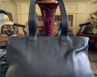 Early 1990s Coach Leather Tote Bag - Original Vintage Designer