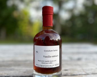 Homemade Vanilla Extract – Real Bean, Gourmet Baking