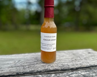 Homemade almond extract