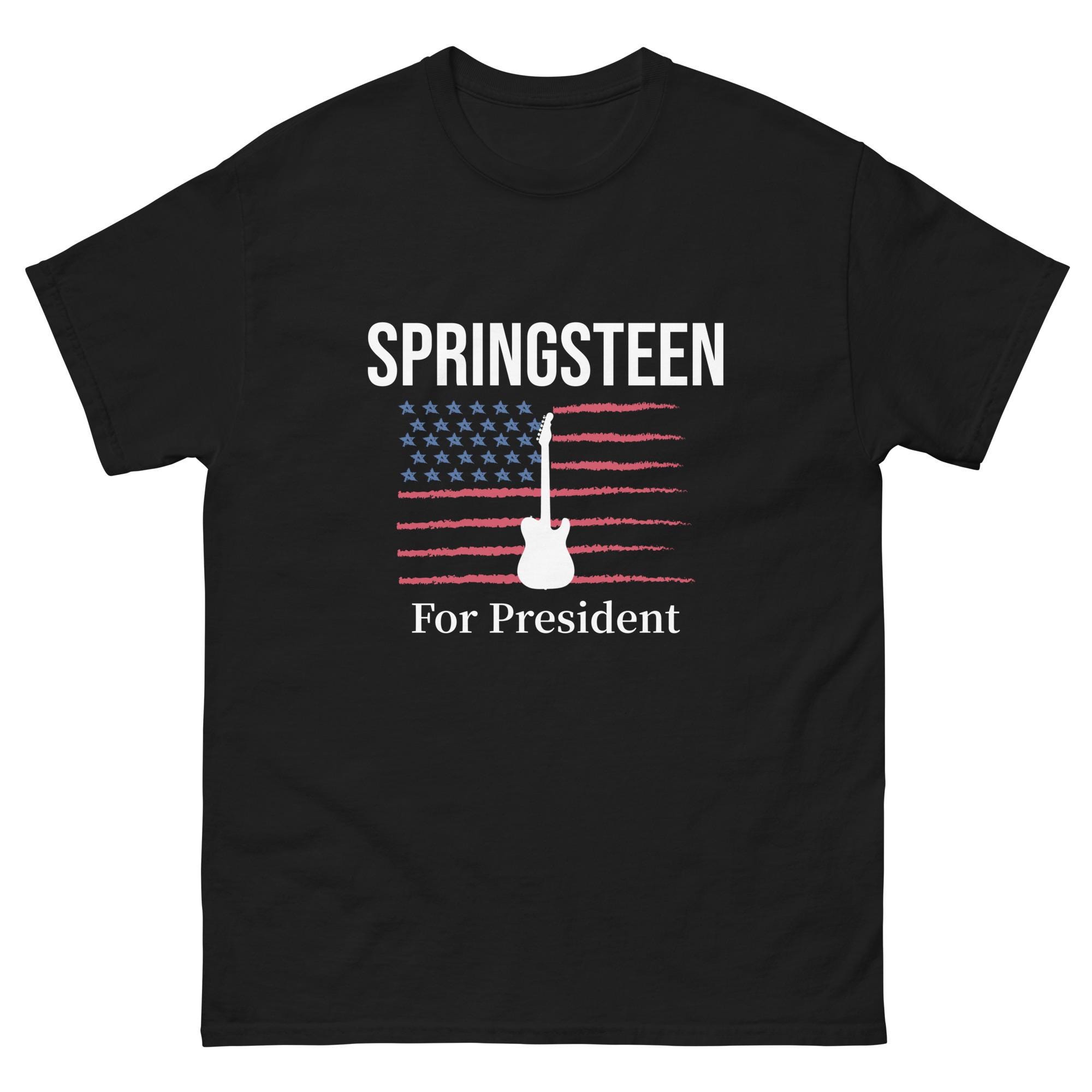 Bruce Springsteen for President T-shirt - Etsy