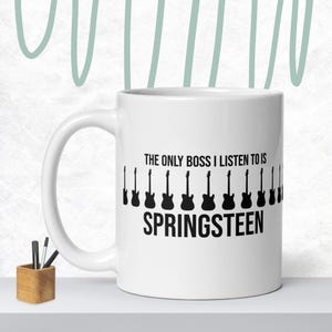 The Boss Bruce Springsteen Mug