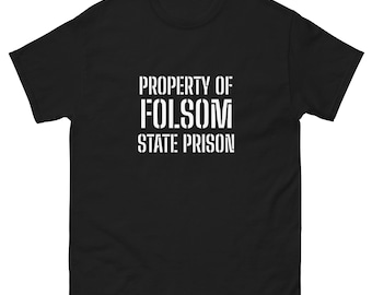 Maglietta Folsom Prison Blues: maglietta grafica vintage ispirata a Johnny Cash