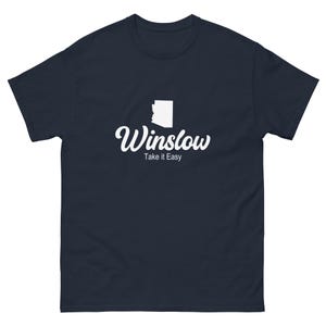 Winslow, Arizona Take it Easy T-shirt (Inspired by the Eagles)