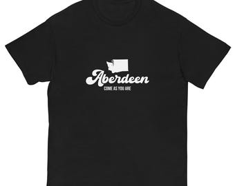 Maglietta Aberdeen Washington / Musica grunge, ispirata ai Nirvana