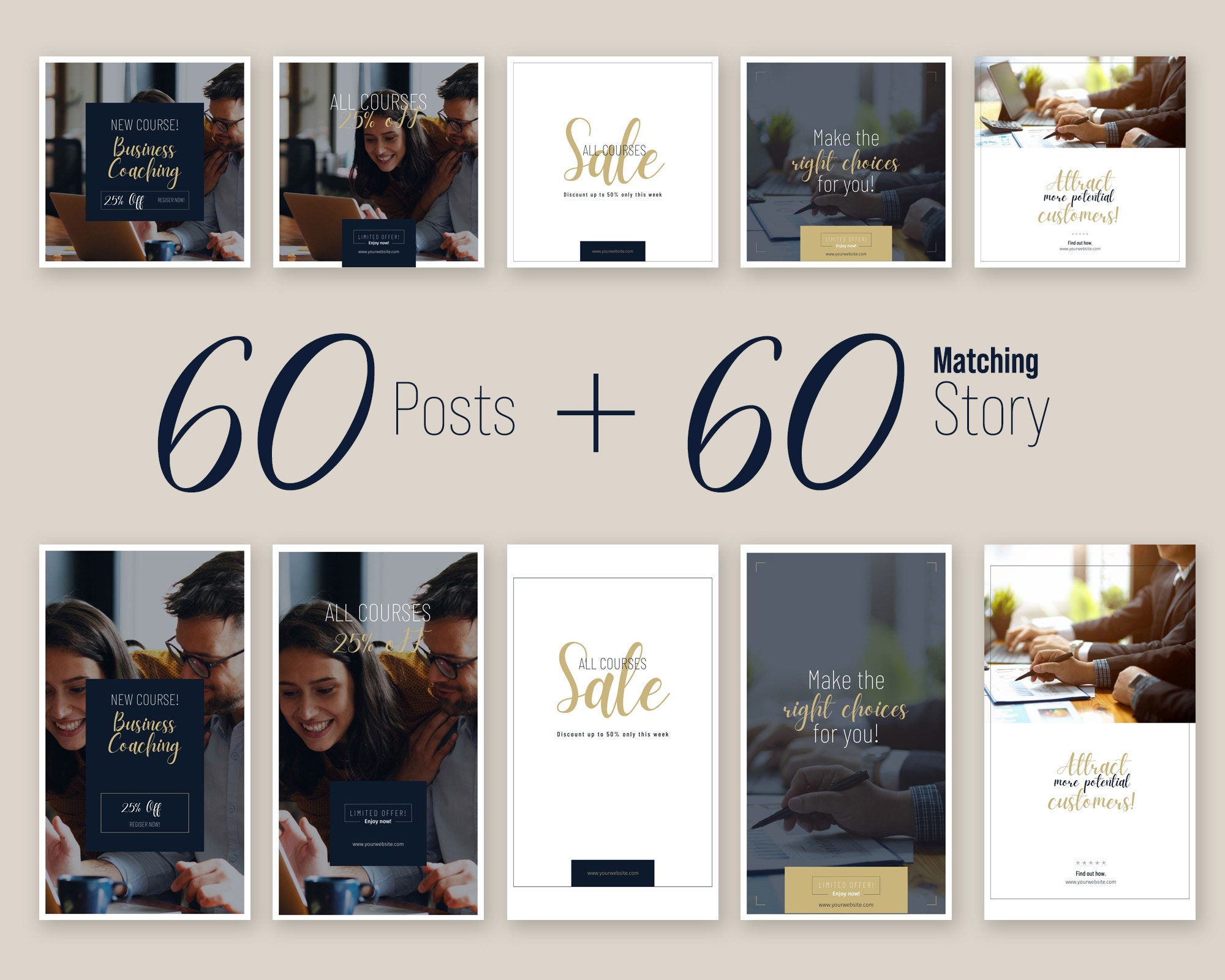 Coaching Instagram Post Feed, Canva Story Templates, Social Media ...
