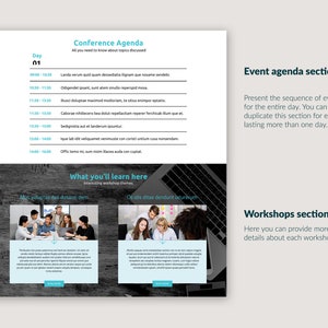 Event Launch Sales Page