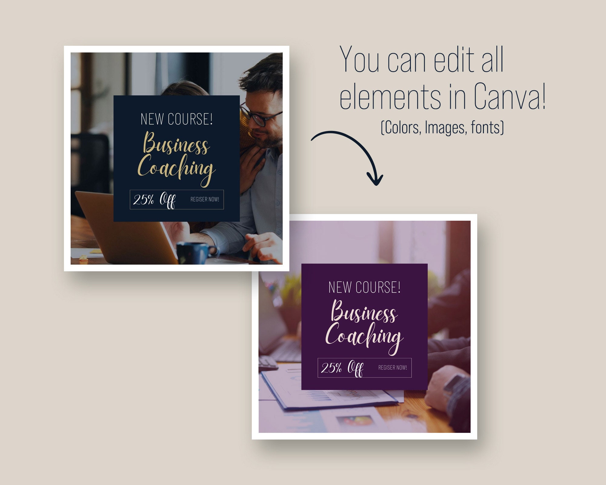 Coaching Instagram Post Feed, Canva Story Templates, Social Media ...