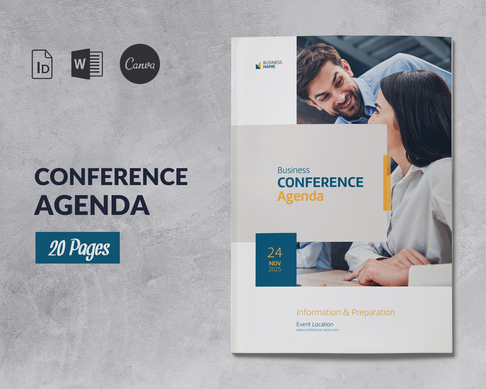 Conference Program Booklet Template