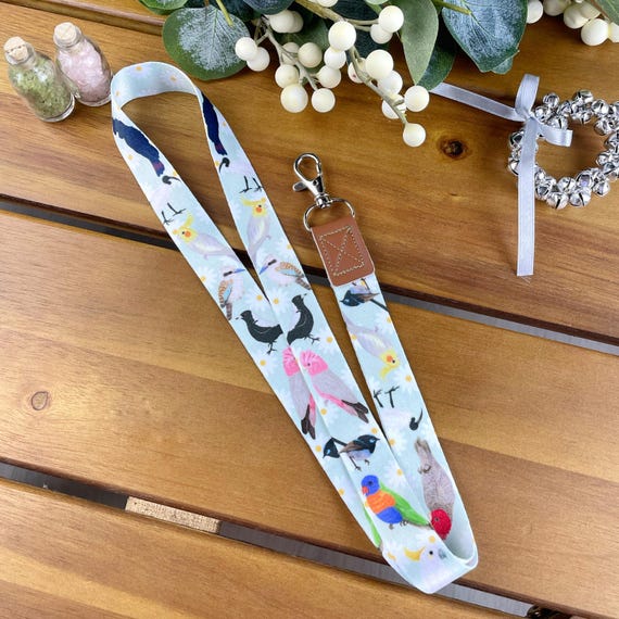 Aussie Birds Lanyard, Australian Native Fauna