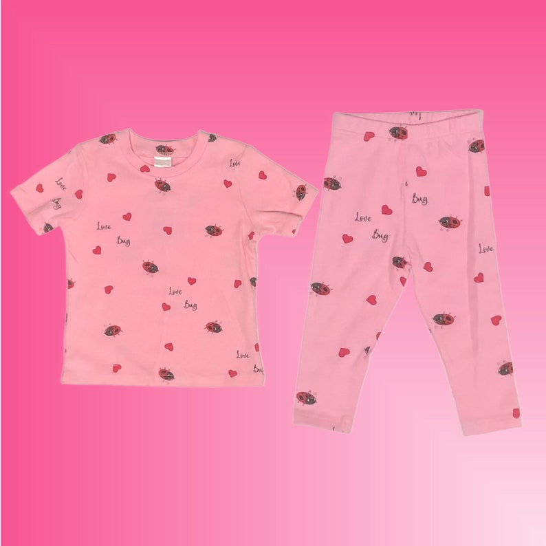 Love Bug Ladybug Baby Girl Tshirt Cute Ladybug Tshirt and Leggings