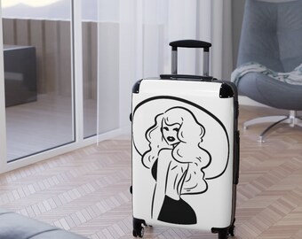 Sexy Woman Suitcase - Etsy