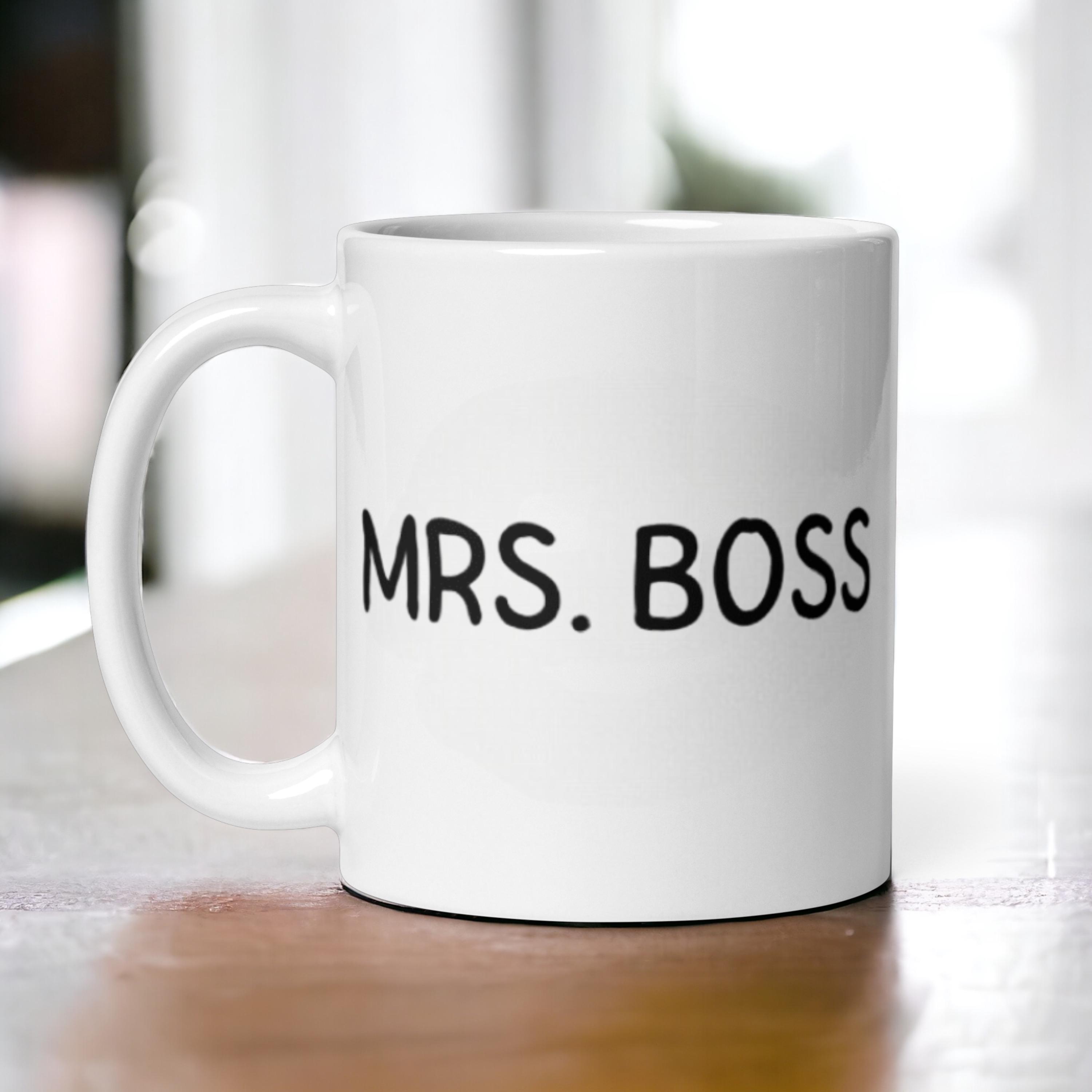 Mrs Boss Mug, Boss Mug, Coffee Lover, Boss Gift, Office Mug, Boss Lady, Gift For Boss, Coffee Break, Mug Gift, Coffee Time, Boss Lady Mug