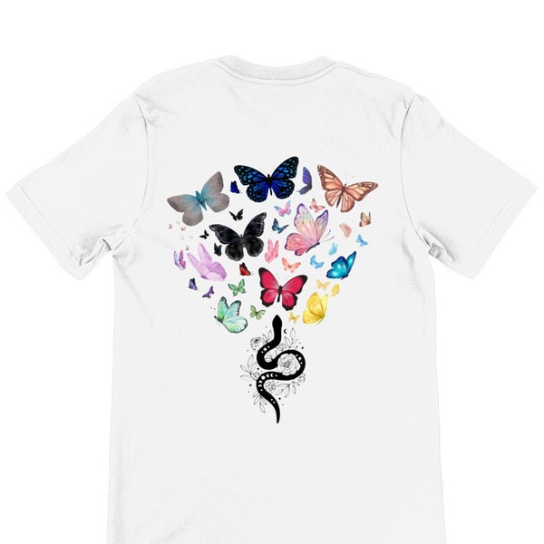 Long Time Coming Butterfly and Snake T-Shirt by Embarrassing Dad UK.com for him for her taylor swift swiftie