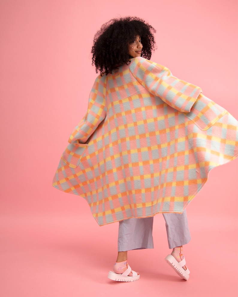 Blanket Coat PATTERN Digital Pdf Video Tutorial Suitable Etsy