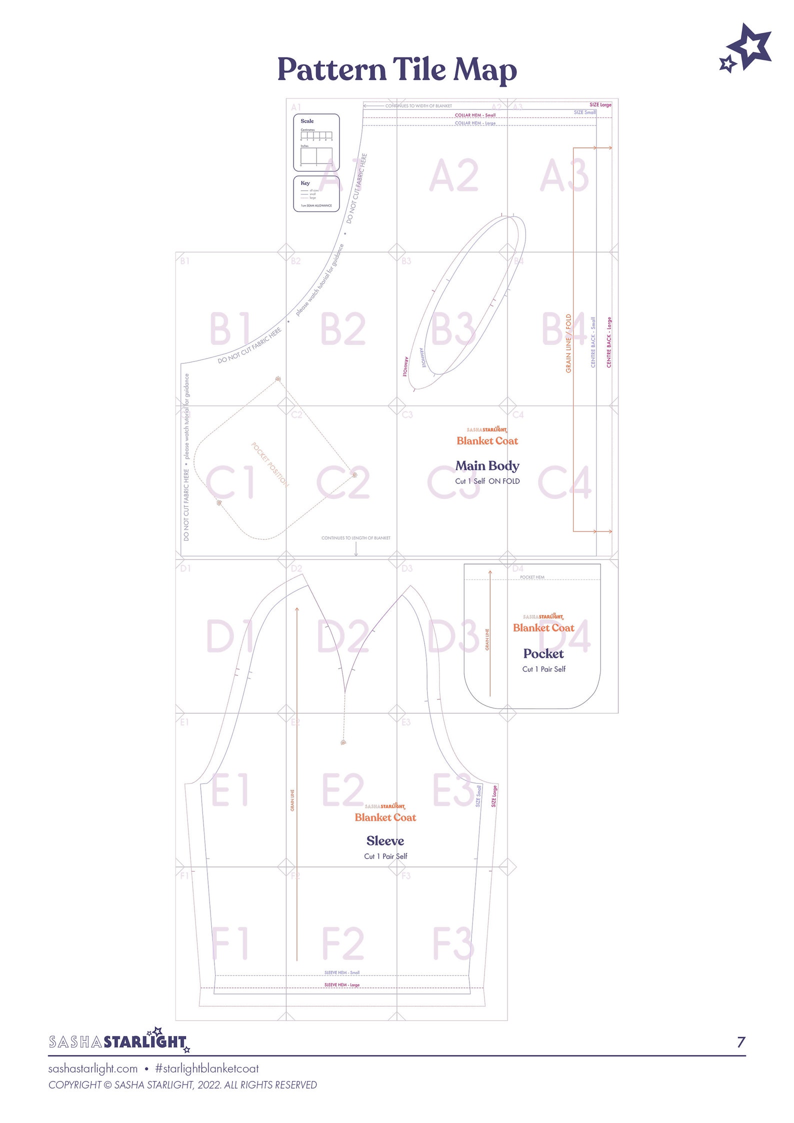 Blanket Coat PATTERN Digital Pdf Video Tutorial Suitable Etsy