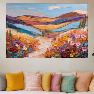 Vibrant Abstract Tempered Glass Wall Art: Modern Home Decor