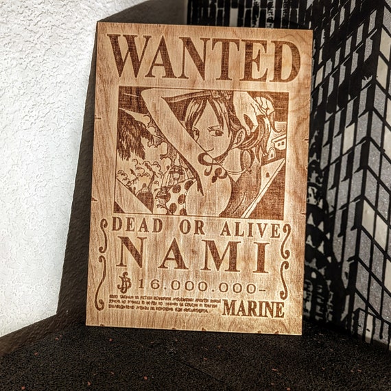 Nami One Piece Wanted - Nami One Piece - Sticker