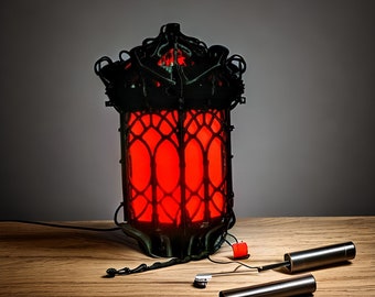 Gothic LANTERN LAMP LED Elegant Mystical Style