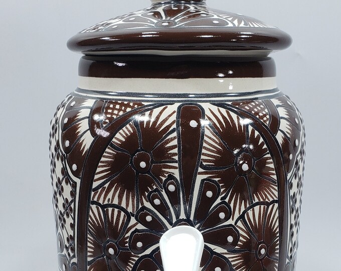 Small Ceramic Water Dispenser crock Spigot and Stand Base Etsy