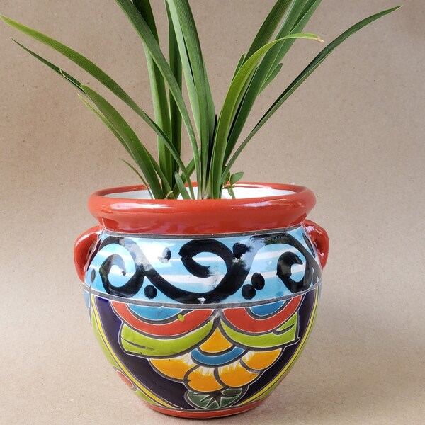 Mexican Pottery Planter Etsy