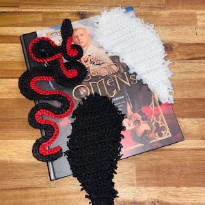 Good Omens Crowley Aziraphale Bookmarks