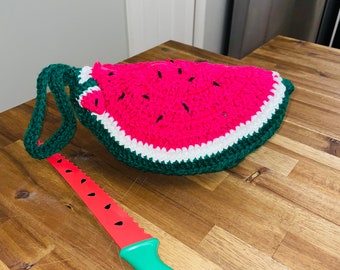 Watermelon Purse Crochet Pattern