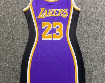 Lakers Jersey Dress - Etsy