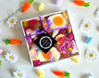 Easter Sweet Mix Box - Easter Sweets Gift Box - Easter Treats - Easter Small Gift - Bunny Sweets - Easter Egg Sweets - Egg Hunt -Easter Bag