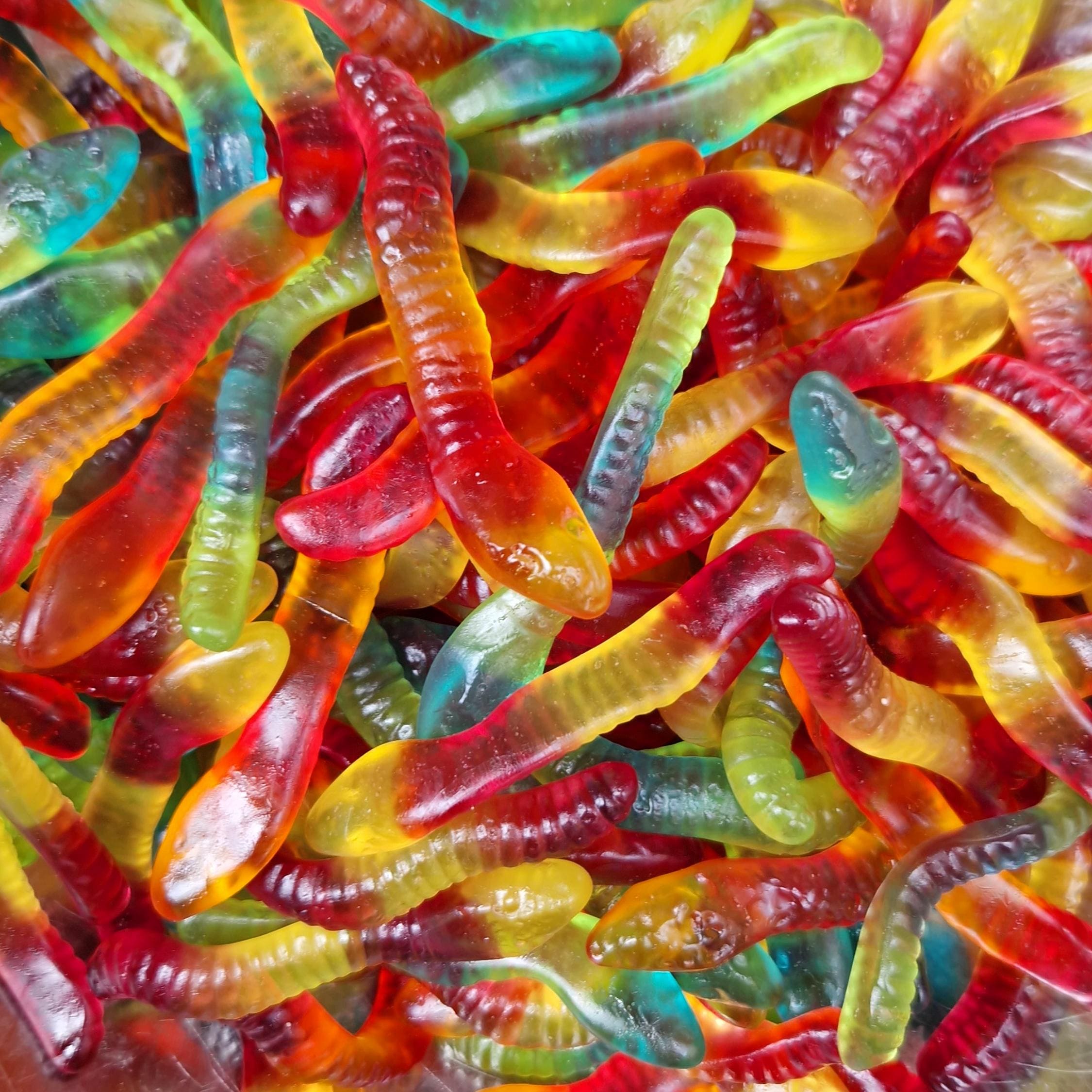 Jelly Snakes Snake Sweets Gummy Snakes Rainbow Snakes Dairy Free Sweets Pick N Mix Sweets Jungle Theme Animal Sweet Theme Etsy