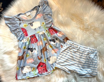 Farm Animals Summer Outfit