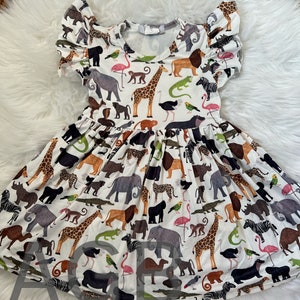 Vestido Giratório Zoo