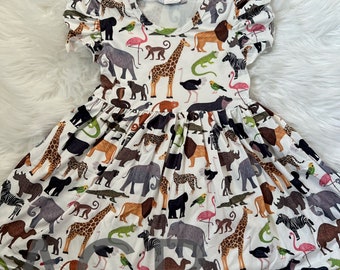 Zoo Twirly Dress