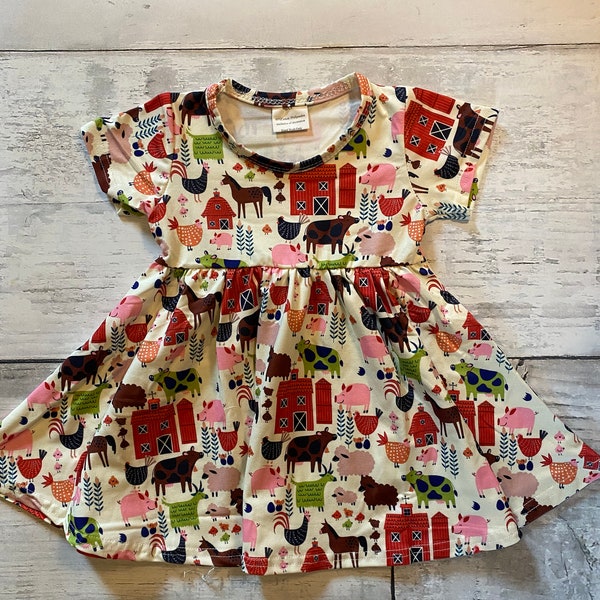 Farm Girl Dress Etsy