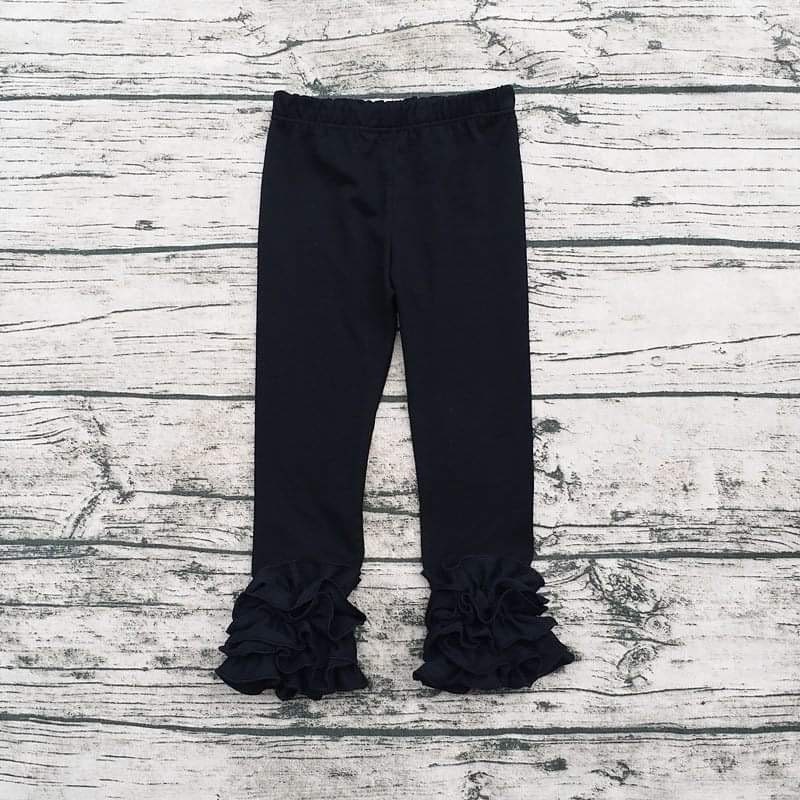 Women Leggings With Ruffle 